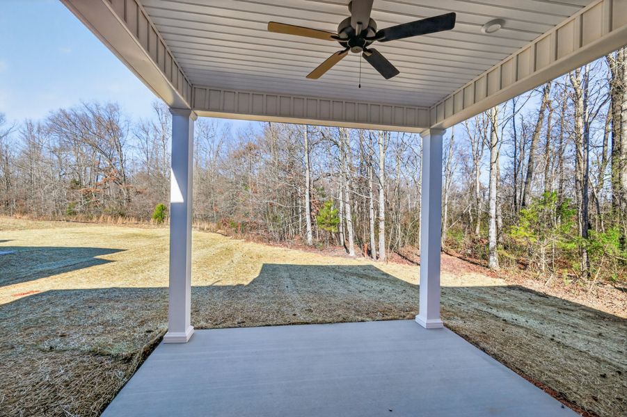 Exterior details and patio area of a home in Legacy Preserve, Tullahoma (Image 3).
