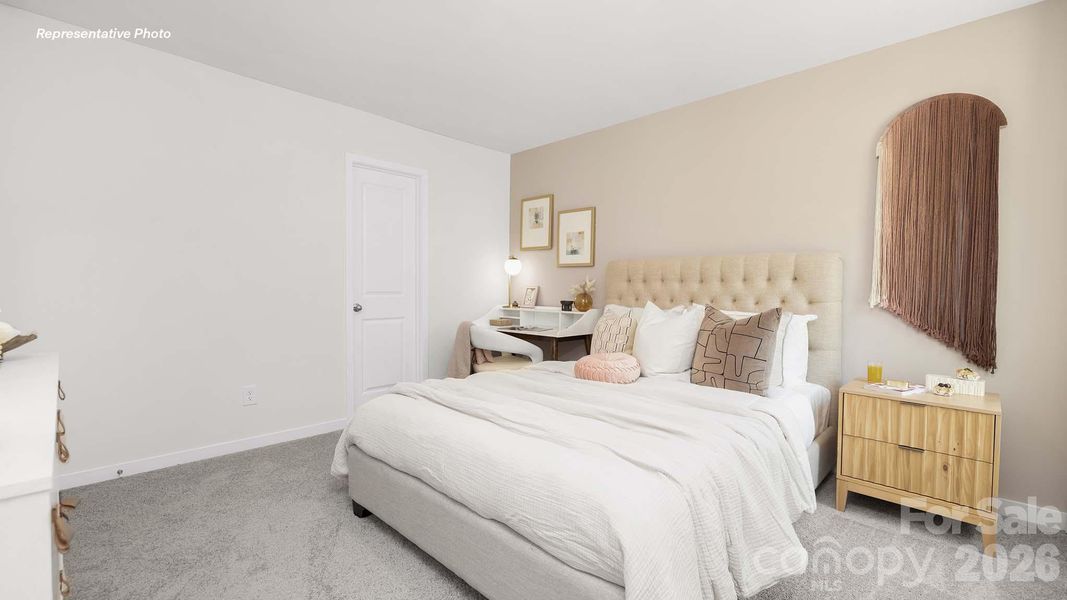 Furnished interior view inside a new home in Secrest Commons, Monroe (Image 5).