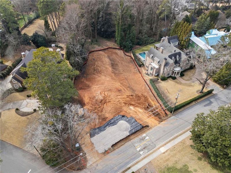 Site preparation for new homesites in , Atlanta (Image 7).