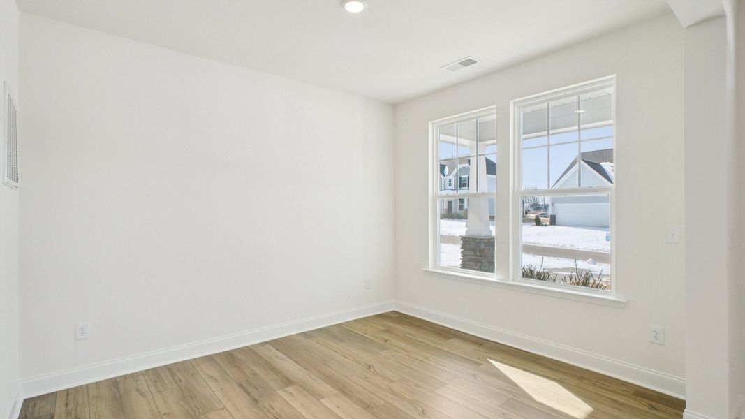 Representative furnished interior of a home built from the Stonehaven by DRB Homes in Blake Pond, Lillington (Image 11).