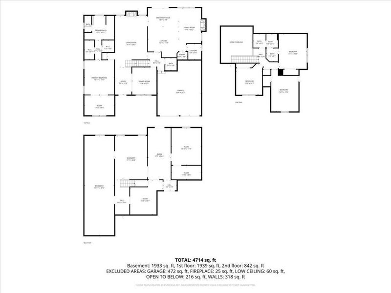 2D floor plan layout of this home in , Gainesville, GA (Image 7).
