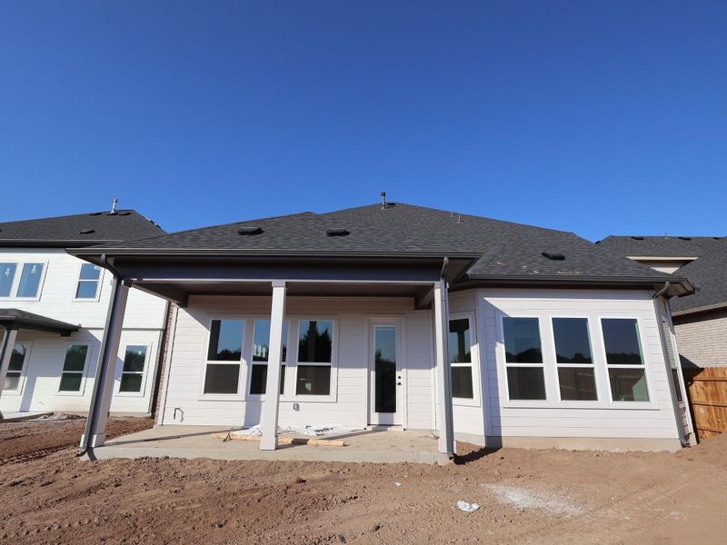 Exterior details and patio area of a home in Barksdale, Leander (Image 17). Exterior details and patio area of a home in Barksdale, Leander (Image 17).