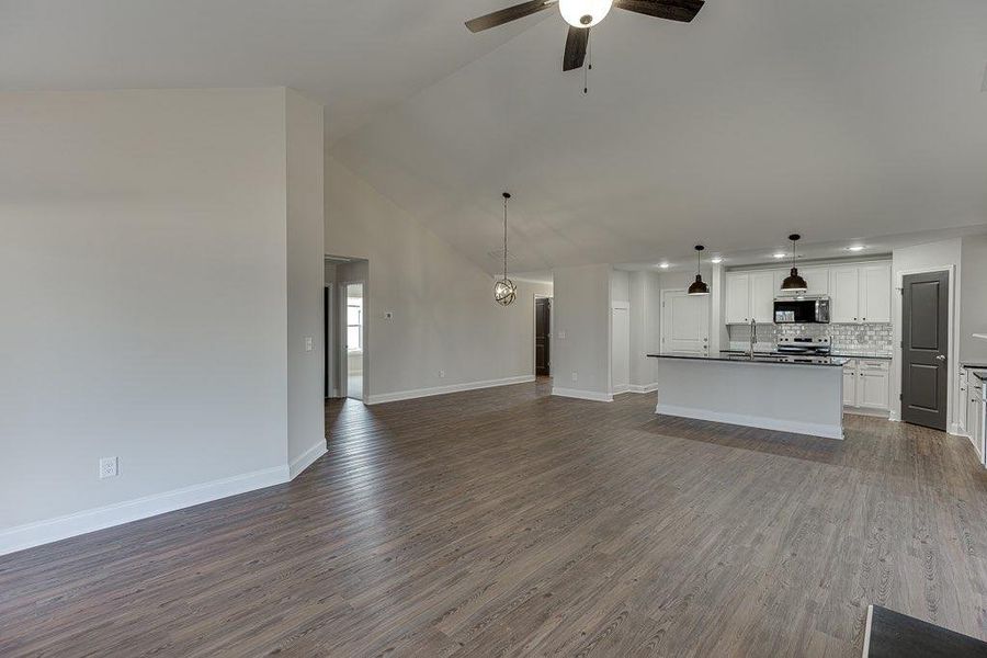 Spacious, unfurnished interior of a new home in , Carnesville (Image 15).