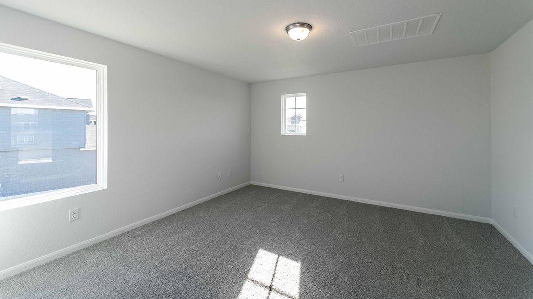 Spacious, unfurnished interior of a new home in Willow View, Converse (Image 22).