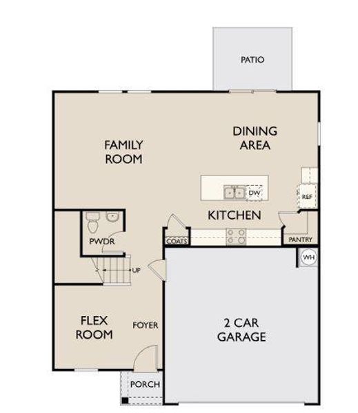 1st Floorplan - Representative Photo