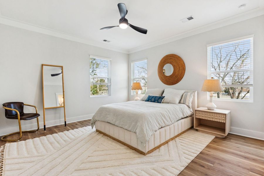 Furnished interior view inside a new home in , North Charleston (Image 40).
