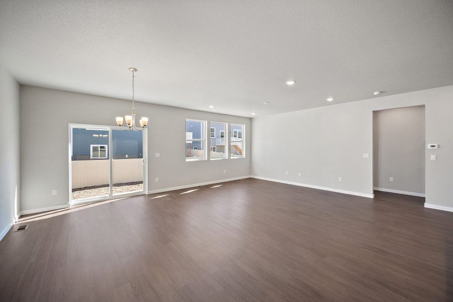 Spacious, unfurnished interior of a new home in Aspen Ranch, Fountain (Image 20).