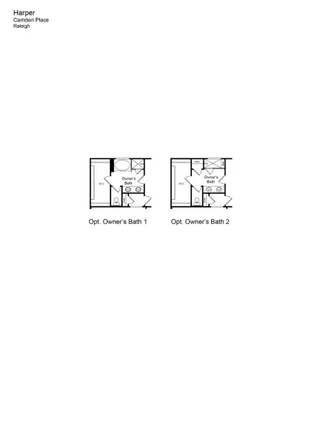 2D floor plan layout of this home in Camden, Angier, NC (Image 26).
