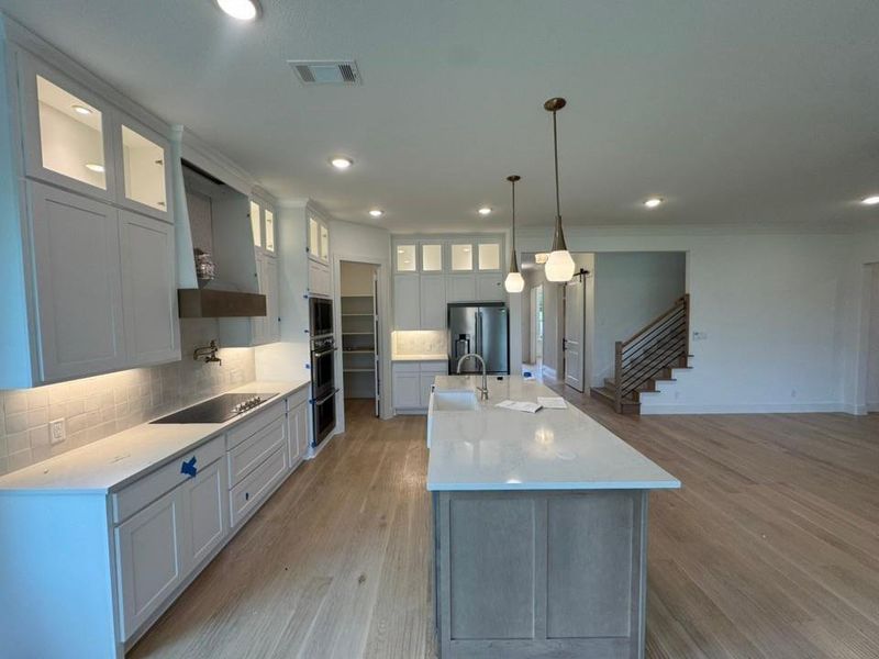 Furnished interior view inside a new home in King Crossing Estates, Van Alstyne (Image 9).