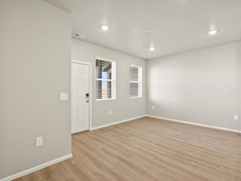 Spacious, unfurnished interior of a new home in Poudre Heights: The Meadow Collection, Windsor (Image 7).