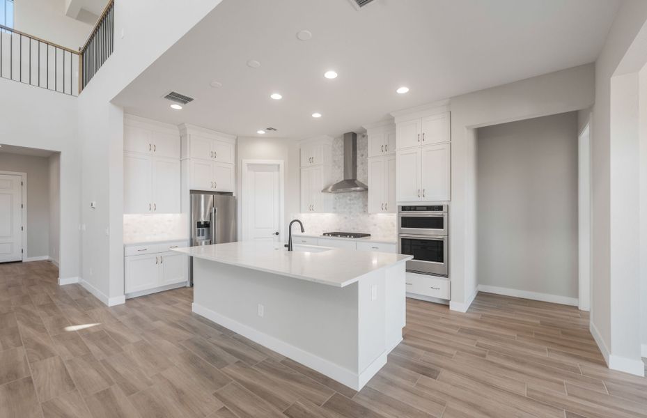 Furnished interior view inside a new home in Legado West, Queen Creek (Image 10).