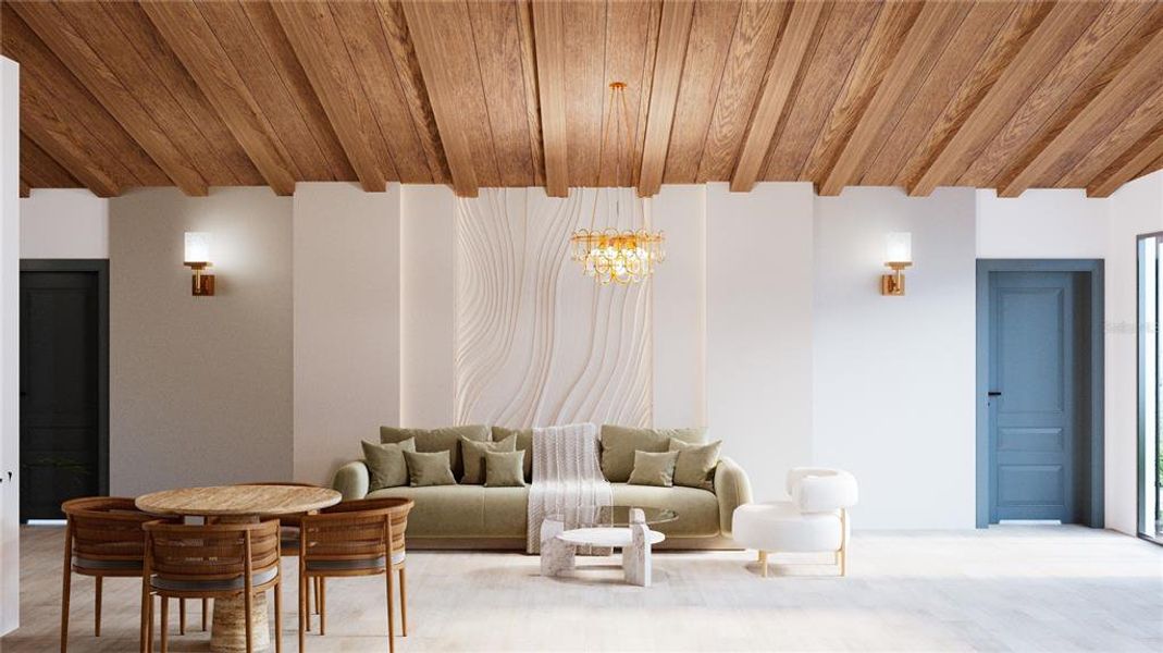 Furnished interior view inside a new home in , Ocala (Image 7).