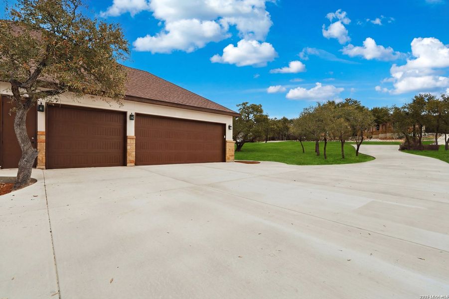 Exterior details and patio area of a home in , Spring Branch (Image 4). Exterior details and patio area of a home in , Spring Branch (Image 4).