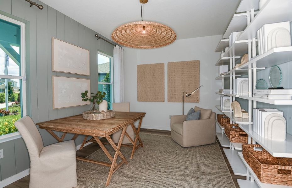 Furnished interior view inside a new home in Marion Ranch, Ocala (Image 20).