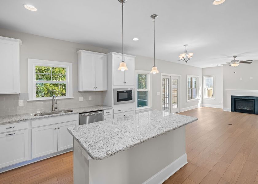 Furnished interior view inside a new home in Carolina Creek, Hampstead (Image 8).