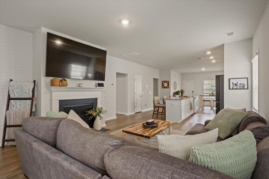 Furnished interior view inside a new home in Six Oaks, Summerville (Image 41).
