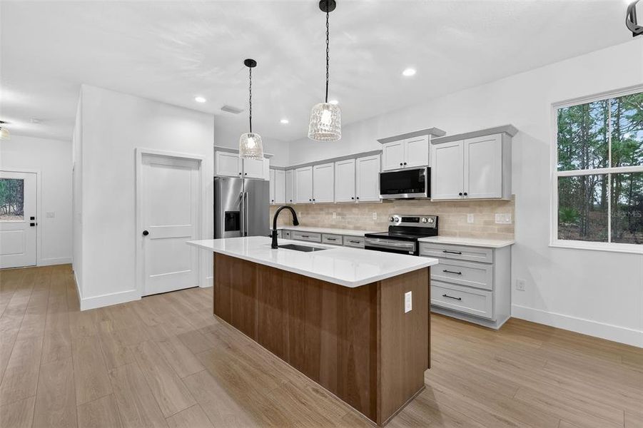Furnished interior view inside a new home in , Wildwood (Image 7).