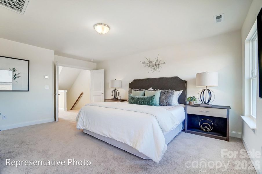 Furnished interior view inside a new home in Ashton Park, Monroe (Image 10).