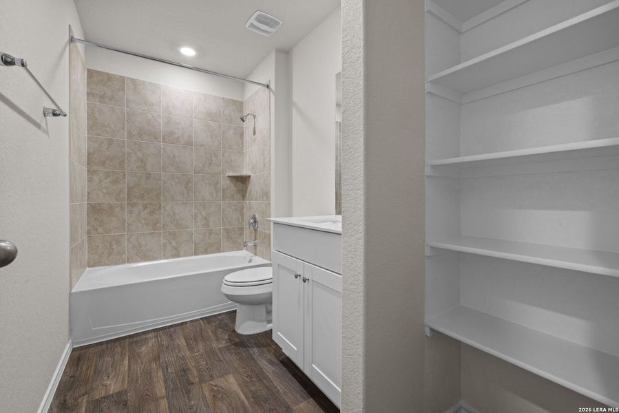 Furnished interior view inside a new home in Riverstone at Westpointe, San Antonio (Image 5).