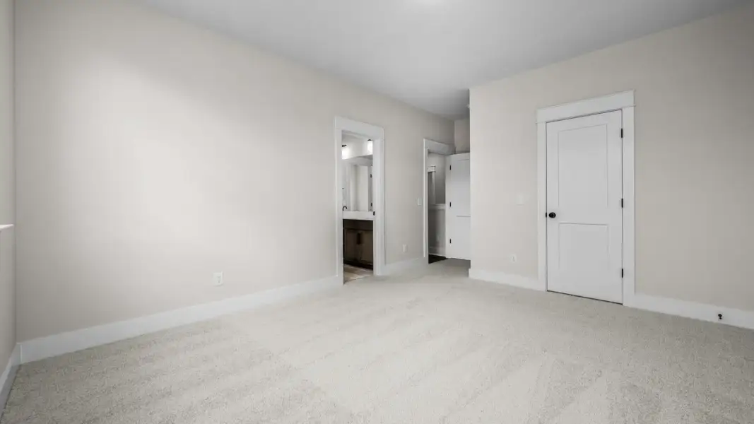Secondary bedroom with connecting bathroom