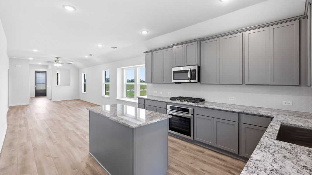 Furnished interior view inside a new home in Bel Air Village, Sherman (Image 18). Furnished interior view inside a new home in Bel Air Village, Sherman (Image 18).