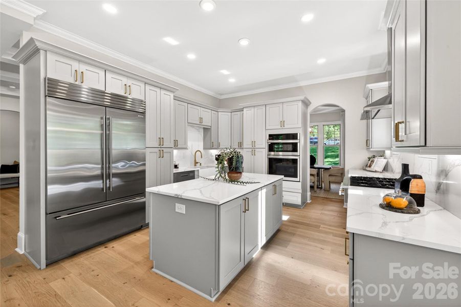 Furnished interior view inside a new home in , Mint Hill (Image 30).