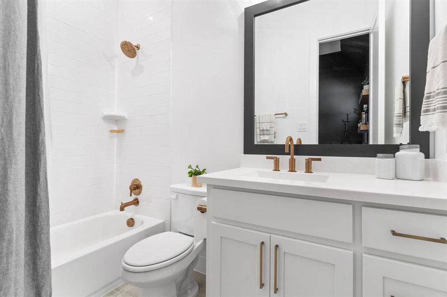 Furnished interior view inside a new home in Mustang Lakes, Celina (Image 18).