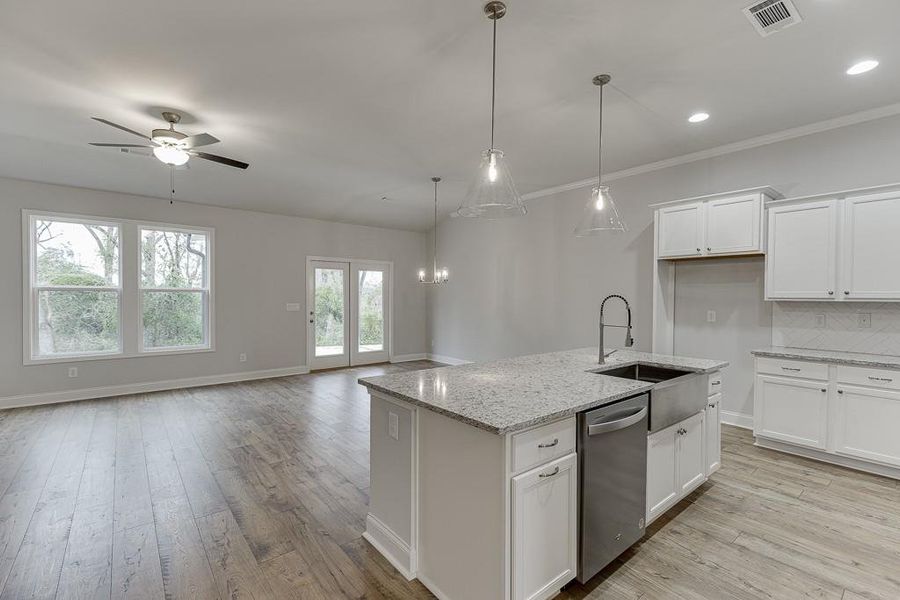 Furnished interior view inside a new home in , Jefferson (Image 10).