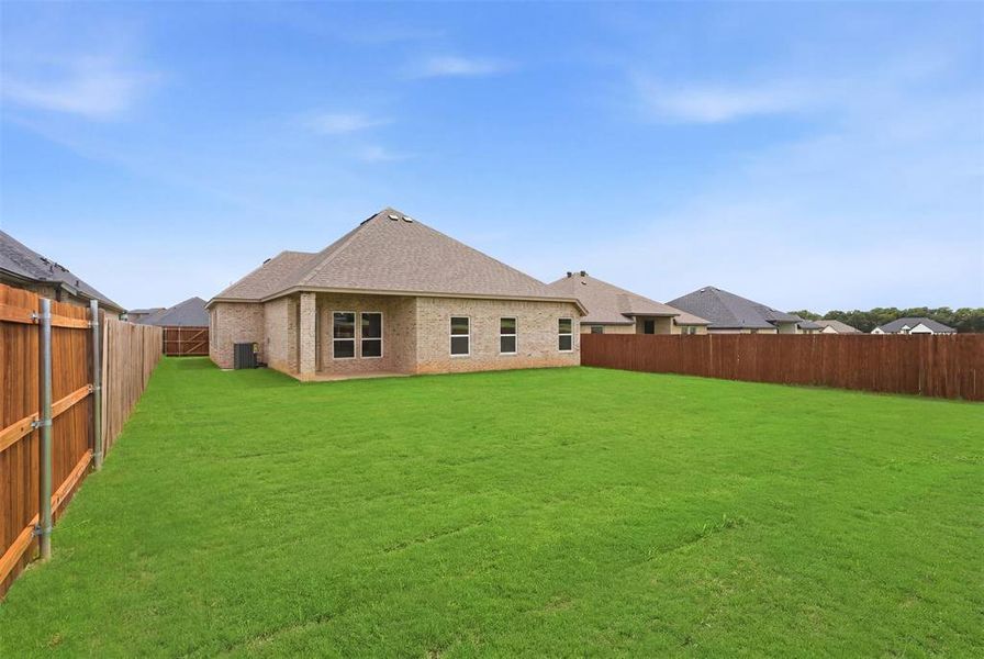 Exterior details and patio area of a home in , Tolar (Image 4). Exterior details and patio area of a home in , Tolar (Image 4).