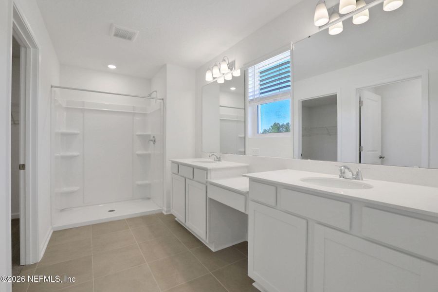 Furnished interior view inside a new home in Amberly, Green Cove Springs (Image 11).