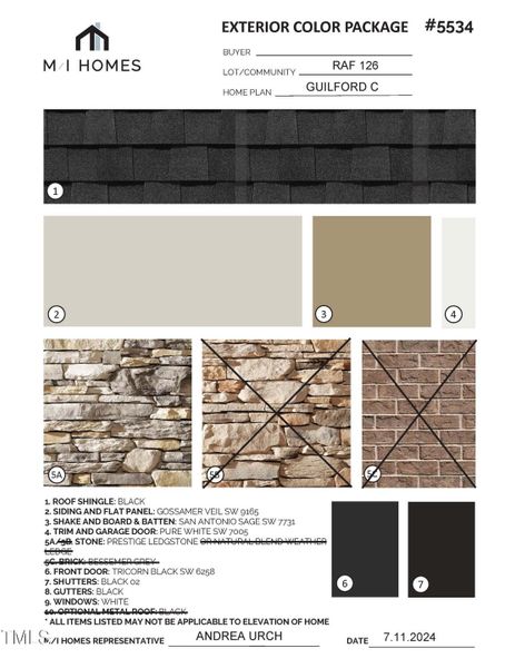 RAF 126 Guilford C-Slab - Contract File_