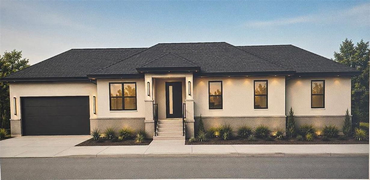 Front exterior of a new home in , St. Petersburg, FL, highlighting curb appeal (Image 1). Front exterior of a new home in , St. Petersburg, FL, highlighting curb appeal (Image 1).