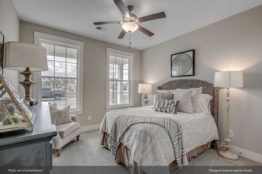 Furnished interior view inside a new home in Indigo at Abbey Preserve, Wilmington (Image 10).