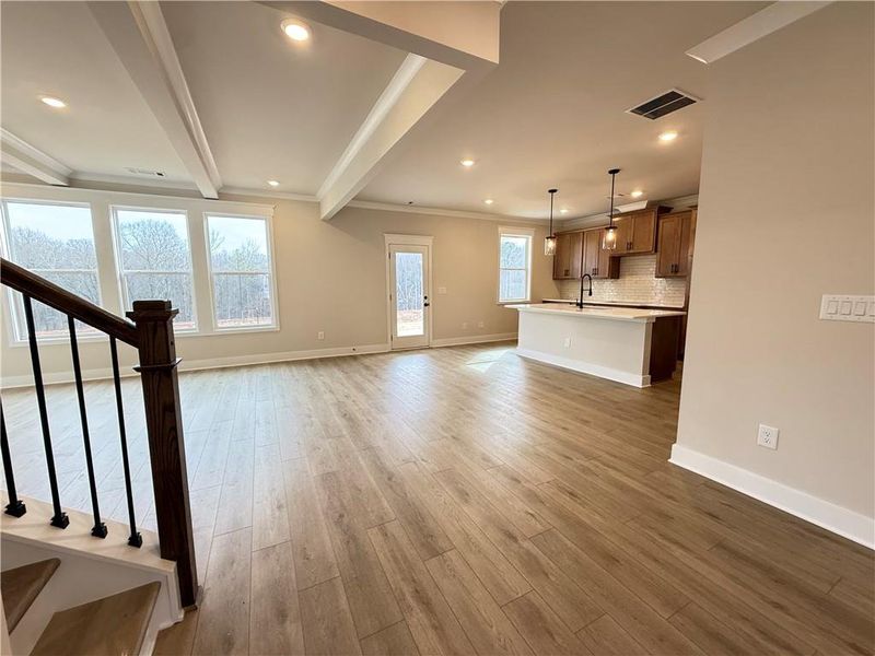Spacious, unfurnished interior of a new home in Ponderosa Farms Manor, Gainesville (Image 28). Spacious, unfurnished interior of a new home in Ponderosa Farms Manor, Gainesville (Image 28).