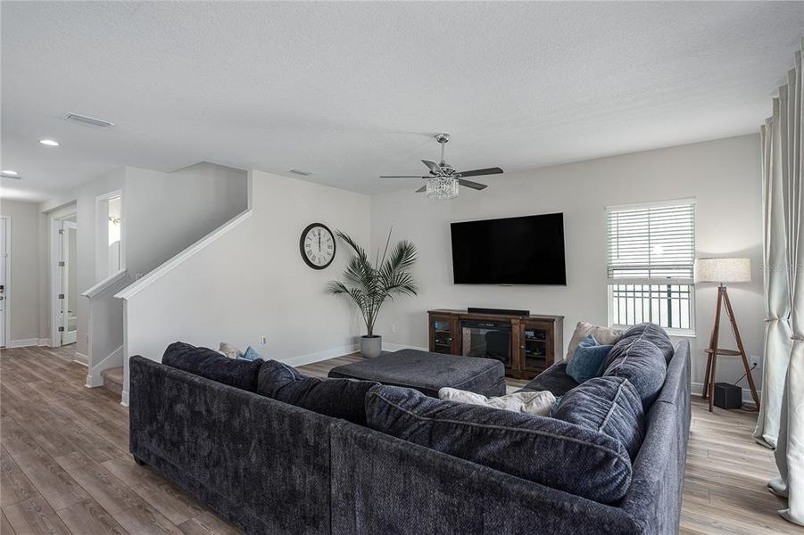 Furnished interior view inside a new home in Crosswind Point, Parrish (Image 10).