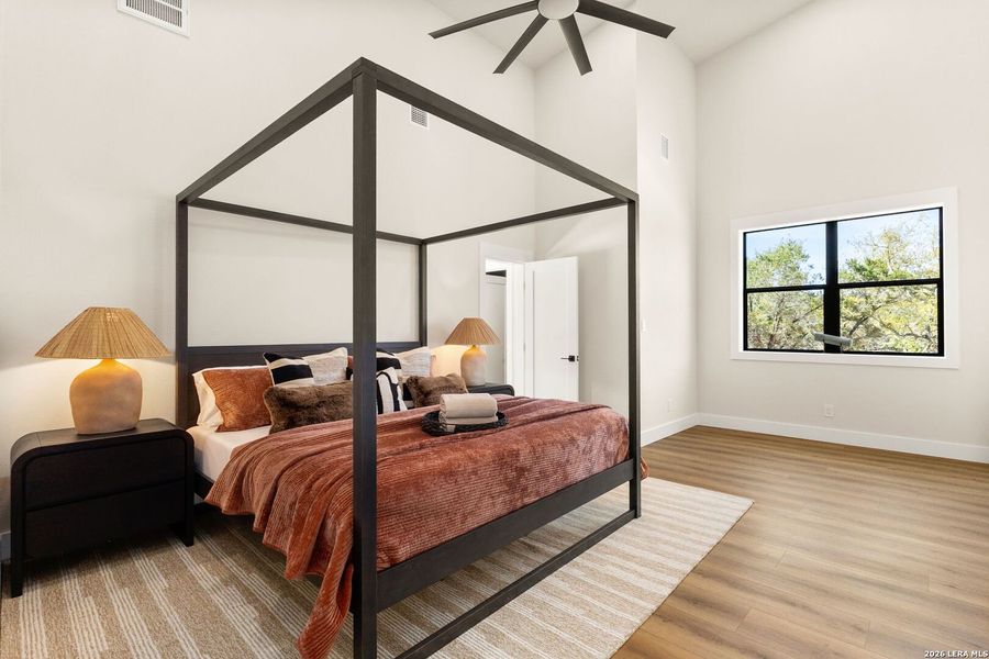 Furnished interior view inside a new home in , New Braunfels (Image 7).