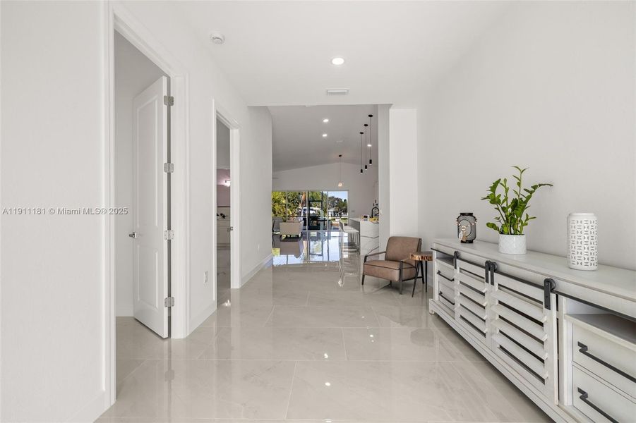 Furnished interior view inside a new home in , Fort Myers (Image 13).