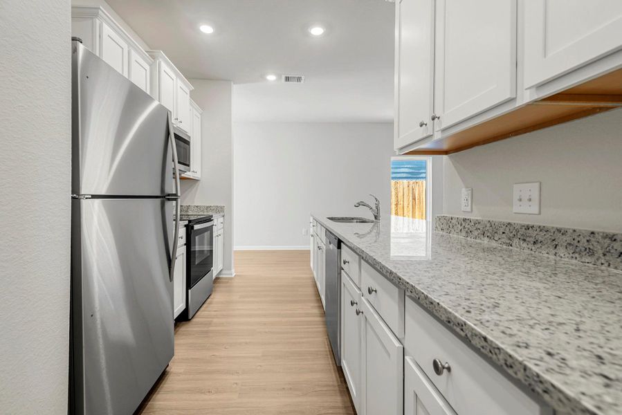 Furnished interior view inside a new home in Wayside Village, Houston (Image 6).