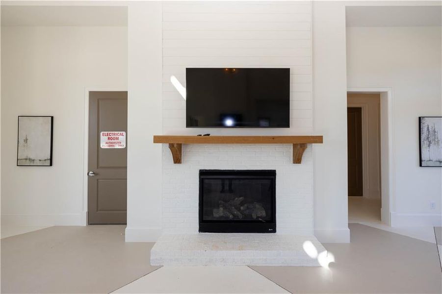 Furnished interior view inside a new home in Promenade at Sawnee Village, Cumming (Image 7).
