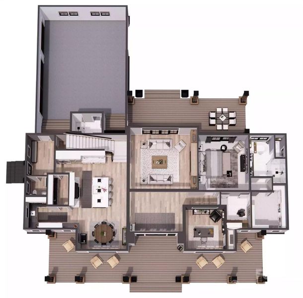 2D floor plan layout of this home in , Mooresville, NC (Image 20).