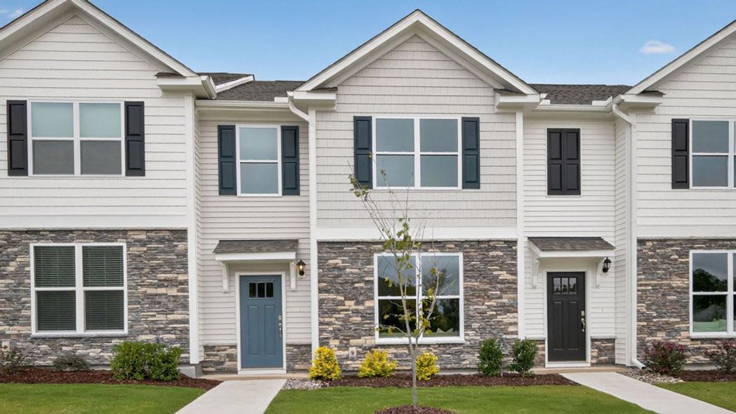 Image 28 representing the Blake by D.R. Horton in The Townes at Anderson Farm, Wendell, NC.