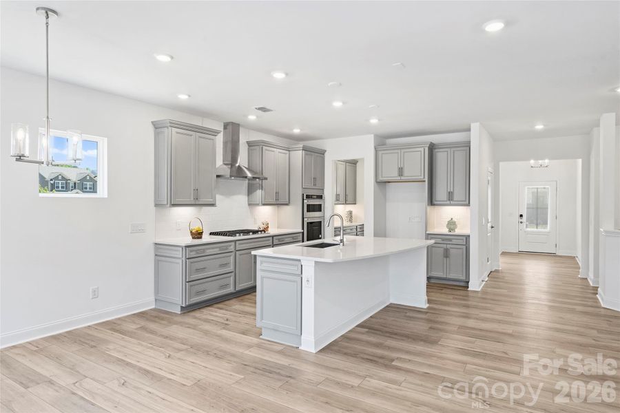 Furnished interior view inside a new home in , Concord (Image 13).