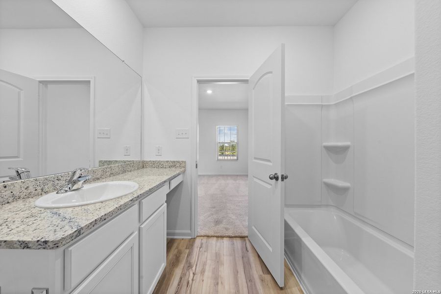 Furnished interior view inside a new home in , San Antonio (Image 9).