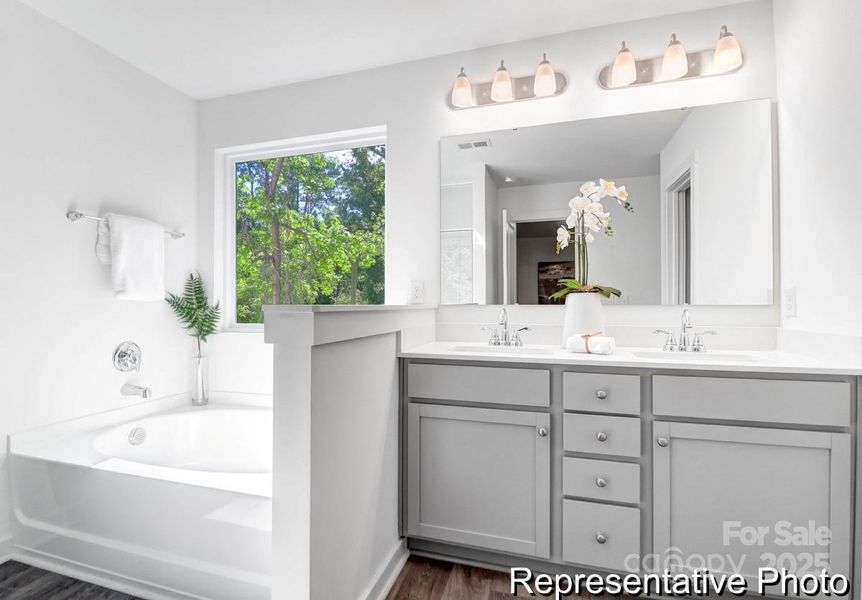 Furnished interior view inside a new home in Shay Crossing, Salisbury (Image 8).