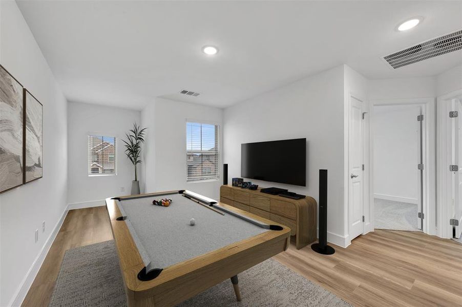 Furnished interior view inside a new home in Creekshaw, Royse City (Image 12).
