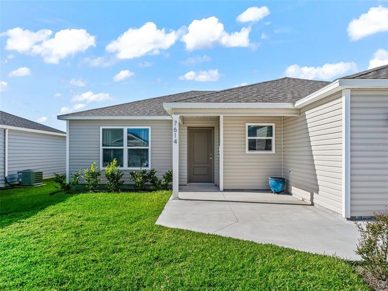Exterior details and patio area of a home in , The Villages (Image 3).