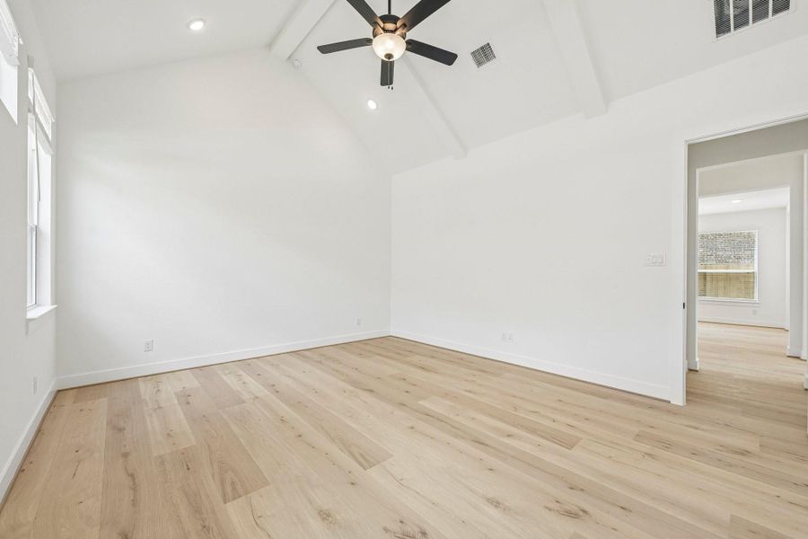 Spacious, unfurnished interior of a new home in Jordan Ranch 40's, Brookshire (Image 27). Spacious, unfurnished interior of a new home in Jordan Ranch 40's, Brookshire (Image 27).