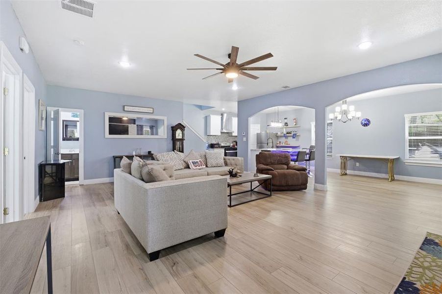 Furnished interior view inside a new home in , Mabank (Image 15).