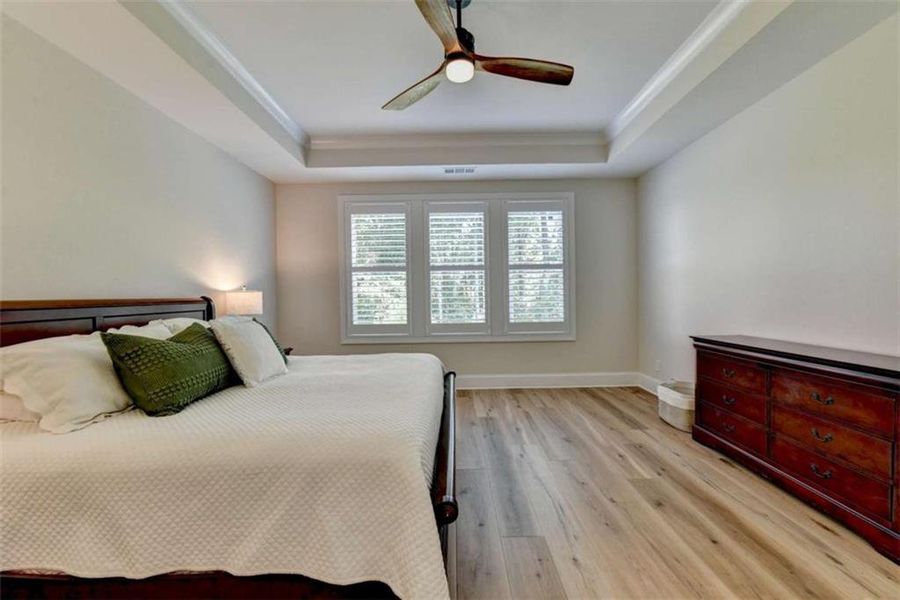 Furnished interior view inside a new home in , Hoschton (Image 36).