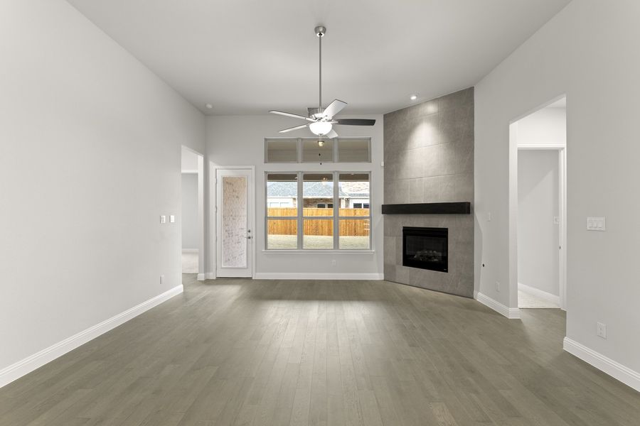 Spacious, unfurnished interior of a new home in Anna Town Square, Anna (Image 25). Spacious, unfurnished interior of a new home in Anna Town Square, Anna (Image 25).
